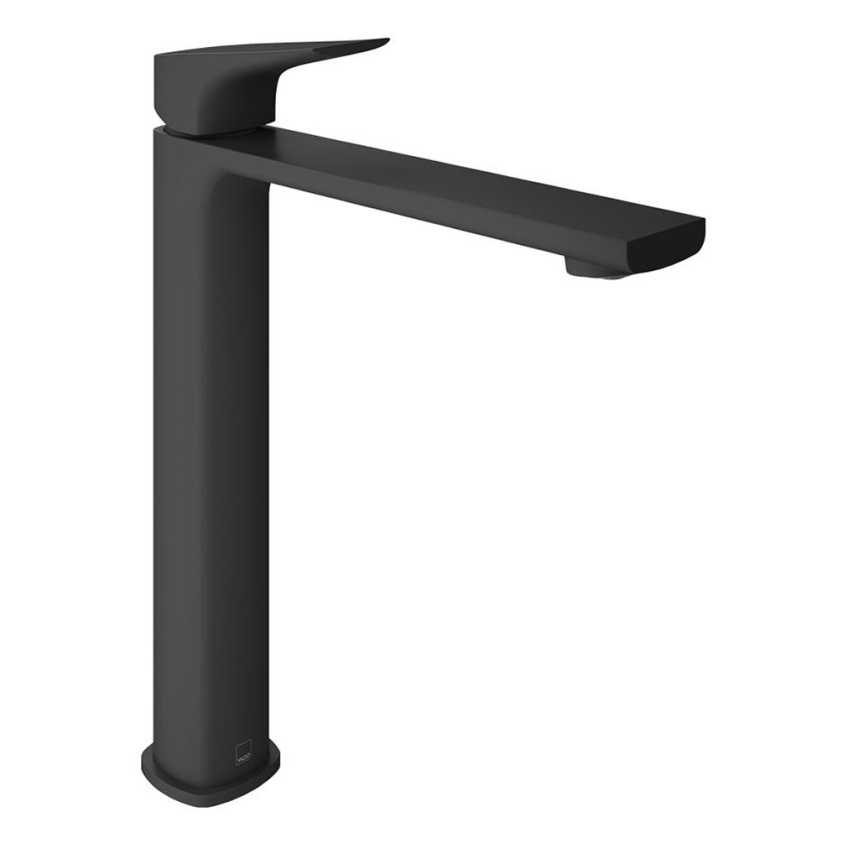 Vado Cameo Levered Matt Black Extended Mono Basin Mixer